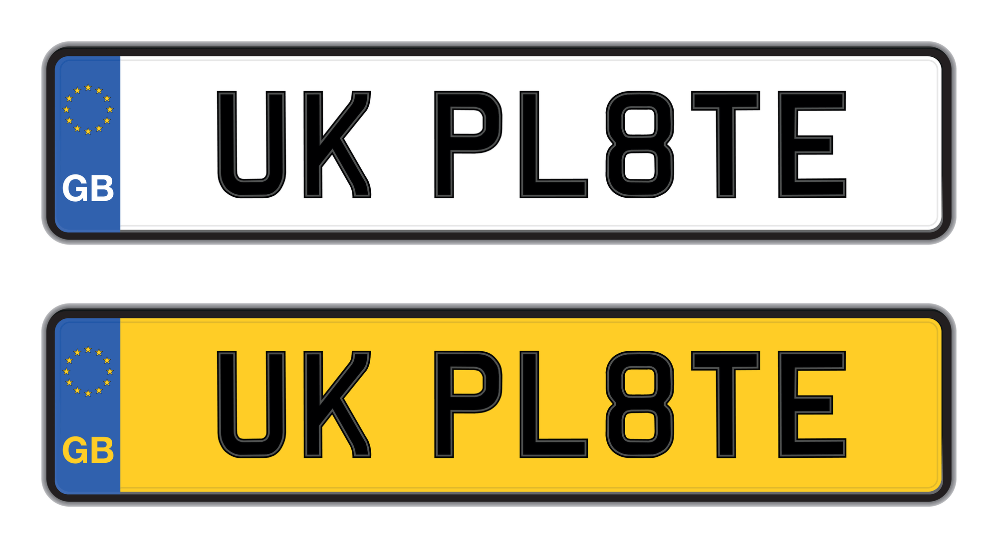 UK private registration plate